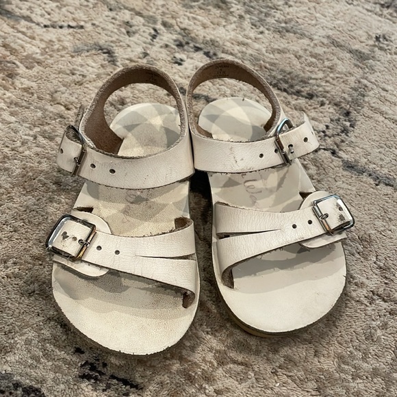 Hoy Salt Water Sandals sea wees, excellent condition white - Picture 2 of 5